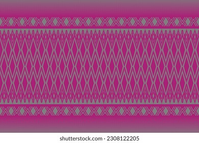 Silk fabric pattern for clothing. Indigenous weaving pattern for fashion. Geometric seamless pattern for fabric. Texture fashion fabric design. Weaving pattern for Thai silk.
