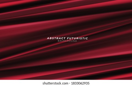 Silk folded fabric background, textile abstract background. Vector illustration.