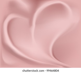 Silk heart background