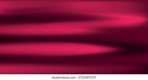 Silk pink background. Abstract vector pattern with copy space. Liquid wave texture, smooth drapery wallpaper. Wedding fabric, satin. Wavy design for banner, card, postcard, backdrop.