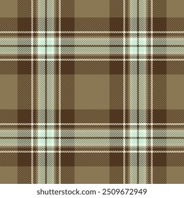 Silk plaid textile check, idea vector pattern texture. Book background seamless fabric tartan in orange and amber colors palette.