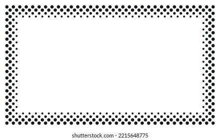 Silk print dotted on car glass frame.