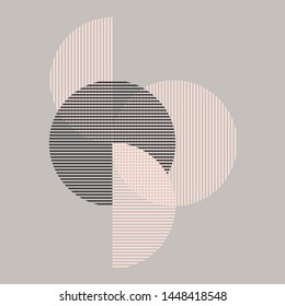 silk scarf design, geometric pattern, fashion, textile print - vector background