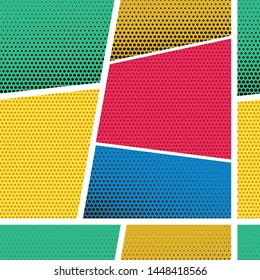 silk scarf design, geometric pattern, fashion, textile print - vector background