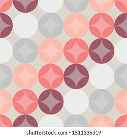 silk scarf design, geometric pattern, fashion, textile print - vector background