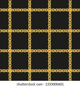 silk scarf design textile print ,chain pattern - vector background