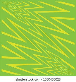 Silk scarf with zigzag  shape design - Vector
