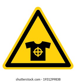 Silk Screen Area Symbol Sign ,Vector Illustration, Isolate On White Background Label. EPS10