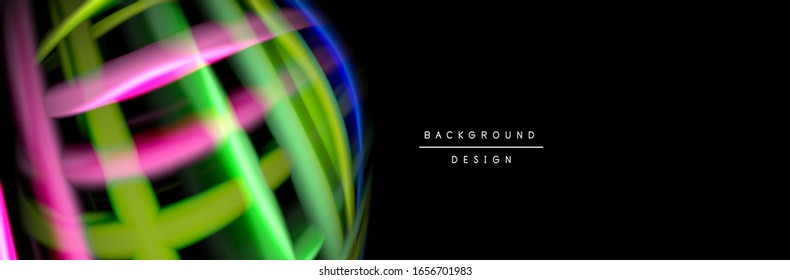 Diseño de afiche de onda de flujo suave y seda. Olas de color, líneas de estilo líquido y formas en color negro. Ilustración vectorial para papel tapiz, pancarta, fondo, tarjeta, libro, ilustración, aterrizaje