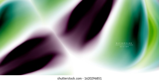 Silk smooth lines on white, liquid fluid color waves. Vector Illustrations For Wallpaper, Banner, Background, Card, Book, Illustration, landing page, cover, placard, poster, banner, flyer, design