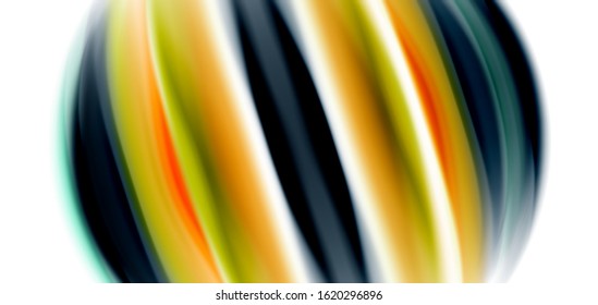 Silk smooth lines on white, liquid fluid color waves. Vector Illustrations For Wallpaper, Banner, Background, Card, Book, Illustration, landing page, cover, placard, poster, banner, flyer, design