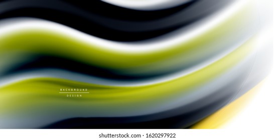 Silk smooth lines on white, liquid fluid color waves. Vector Illustrations For Wallpaper, Banner, Background, Card, Book, Illustration, landing page, cover, placard, poster, banner, flyer, design