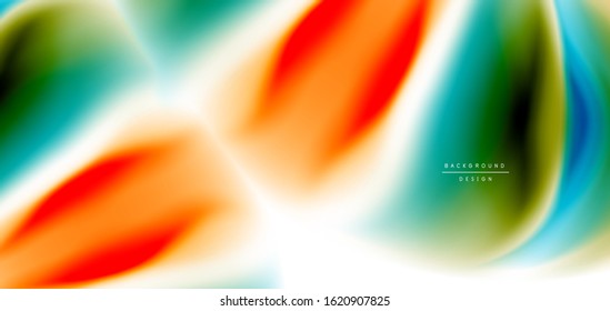 Silk smooth lines on white, liquid fluid color waves. Vector Illustrations For Wallpaper, Banner, Background, Card, Book, Illustration, landing page, cover, placard, poster, banner, flyer, design