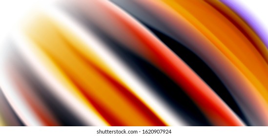 Seide glatte Linien auf weißen, flüssigen Farbwellen. Vektorgrafiken für Tapeten, Banner, Hintergrund, Karte, Buch, Illustration, Landungsseite, Abdeckung, Plakat, Plakat, Banner, Flyer, Design