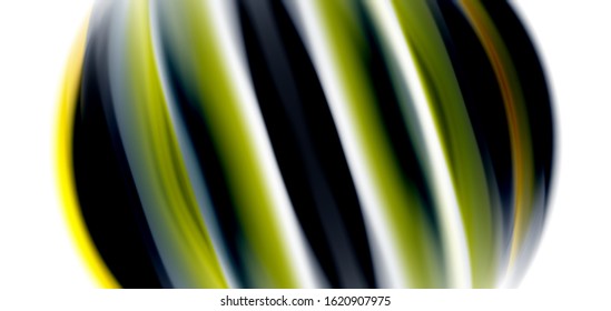 Silk smooth lines on white, liquid fluid color waves. Vector Illustrations For Wallpaper, Banner, Background, Card, Book, Illustration, landing page, cover, placard, poster, banner, flyer, design