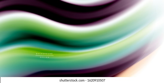 Silk smooth lines on white, liquid fluid color waves. Vector Illustrations For Wallpaper, Banner, Background, Card, Book, Illustration, landing page, cover, placard, poster, banner, flyer, design