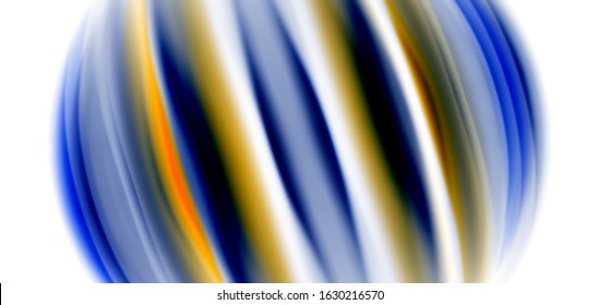 Seda líneas suaves sobre ondas de color líquido y blanco. Ilustraciones vectoriales para papel tapiz, cartel, fondo, tarjeta, libro, ilustración, página de inicio, portada, cartel, cartel, pancarta, volante, diseño