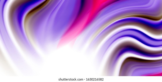 Seda líneas suaves sobre ondas de color líquido y blanco. Ilustraciones vectoriales para papel tapiz, cartel, fondo, tarjeta, libro, ilustración, página de inicio, portada, cartel, cartel, pancarta, volante, diseño