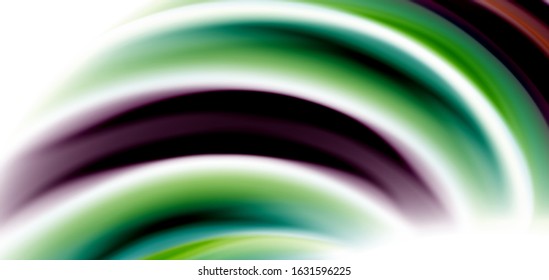 Linhas suaves de seda em ondas de cor fluidas líquidas brancas. Ilustrações de vetor para papel de parede, banner, fundo, cartão, livro, ilustração, landing page, capa, cartaz, cartaz, banner, folheto, design