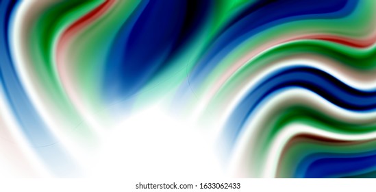 Silk smooth lines on white, liquid fluid color waves. Vector Illustrations For Wallpaper, Banner, Background, Card, Book, Illustration, landing page, cover, placard, poster, banner, flyer, design