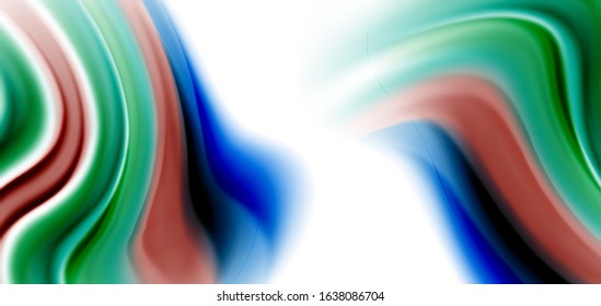 Silk smooth lines on white, liquid fluid color waves. Vector Illustrations For Wallpaper, Banner, Background, Card, Book, Illustration, landing page, cover, placard, poster, banner, flyer, design