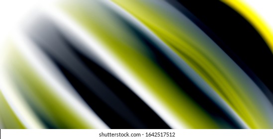 Silk smooth lines on white, liquid fluid color waves. Vector Illustrations For Wallpaper, Banner, Background, Card, Book, Illustration, landing page, cover, placard, poster, banner, flyer, design