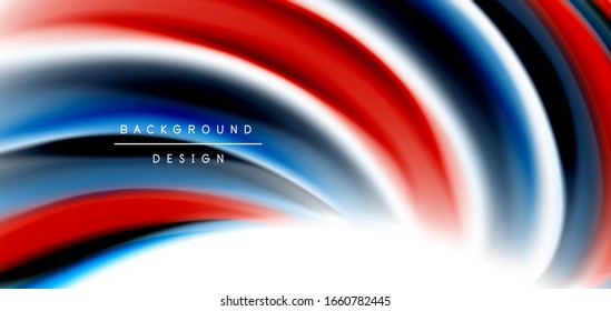 Silk smooth lines on white, liquid fluid color waves. Vector Illustrations For Wallpaper, Banner, Background, Card, Book, Illustration, landing page, cover, placard, poster, banner, flyer, design