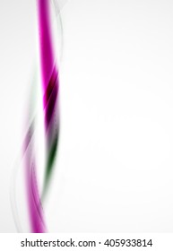 Silk white and purple color waves, beauty idea coporate identity template