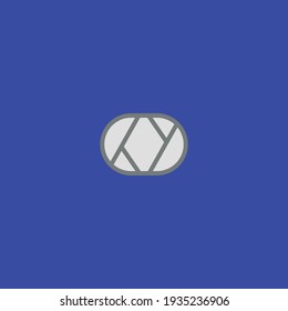 Silkworm flat icon. Silk farm symbol.  Logo design element