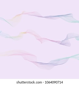 Silky pastel wave