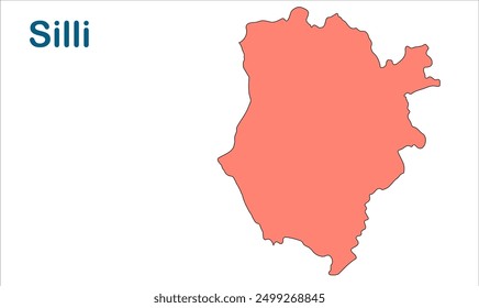 Silli subdivision map, Ranchi District, Jharkhand state, Republic of India, Government of Jharkhand, Indian territory, Eastern India, politics, village, tourism