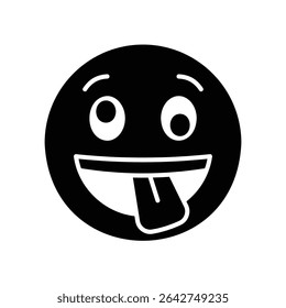 Ícones de emojis bobos para brincadeiras