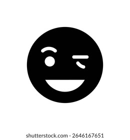 Smiley tolo com vista lateral expressão lúdica