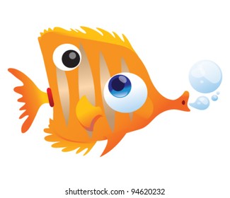 silly tropical fish