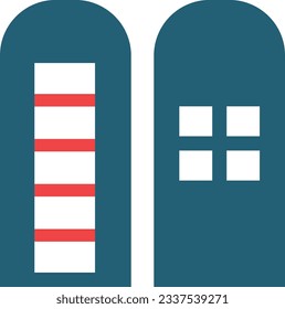 Silo Glyph Two Color Icon For Personal And Commercial Use.
