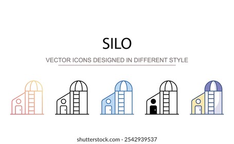 Diseño de icono de silicio con fondo blanco