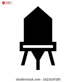 silo icon isolated sign symbol vector illustration - high quality black style vector icons
