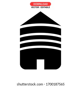silo icon or logo isolated sign symbol vector illustration - high quality black style vector icons
