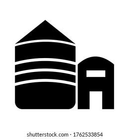 silo  icon or logo isolated sign symbol vector illustration - high quality black style vector icons
