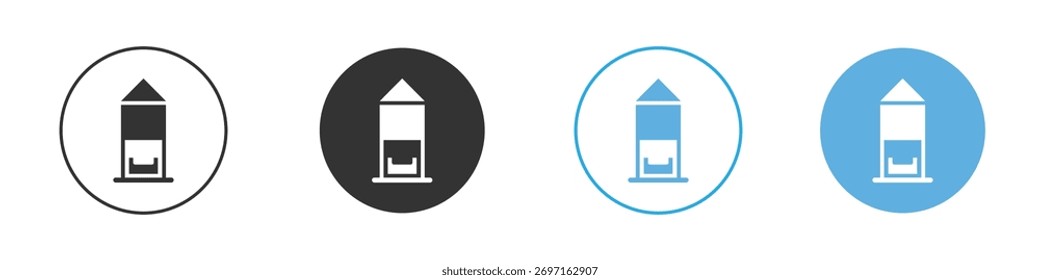 Conjunto de diseño de Plantilla de logotipo de silicio