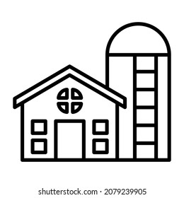 Silo icon vector image. Can also be used for web apps, mobile apps and print media.