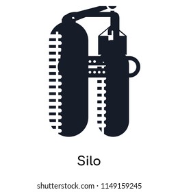 Silo icon vector isolated on white background for your web and mobile app design, Silo logo concept