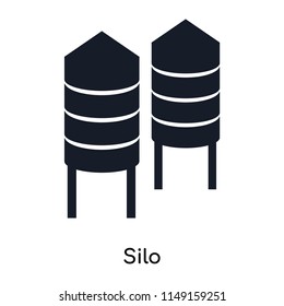 Silo icon vector isolated on white background for your web and mobile app design, Silo logo concept