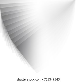 Silver abstract background with copy space.Modern design template for web site,digital presentation,cover and magazine.Wavy concept for brochure and space for white text. Low poly graphic design