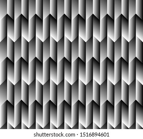 Silver abstract background geometric ornament