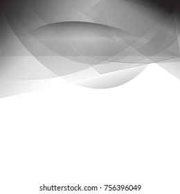 Silver abstract curve background with copy space.Modern design template for web site,digital presentation,cover and magazine.Wavy concept for brochure and space for white text. Low poly graphic design