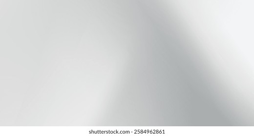 Silver abstract foil background with metal mirror texture. Chrome gradient surface design abstract simple at