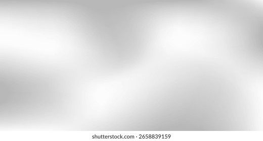 Fundo de folha abstrata de prata com textura de espelho de metal. Cromo gradiente superfície simples abstrata arte