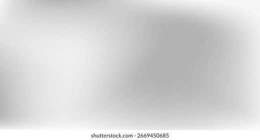 Fundo de folha abstrata de prata com textura de espelho de metal. Superfície de gradiente de cromo simples