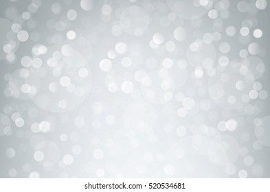 Silver Abstract Horizontal Banner